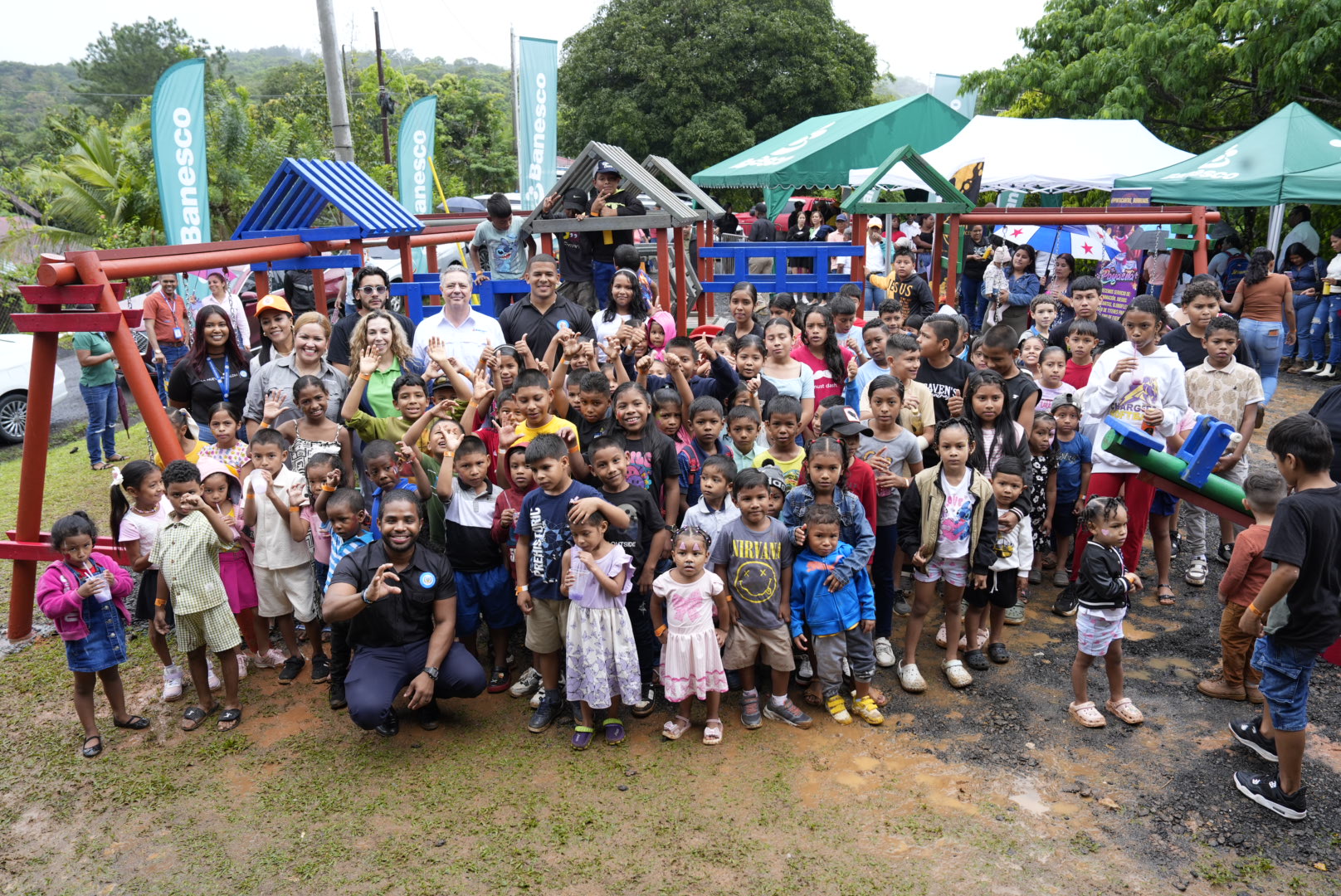 Parque de Amor con niños