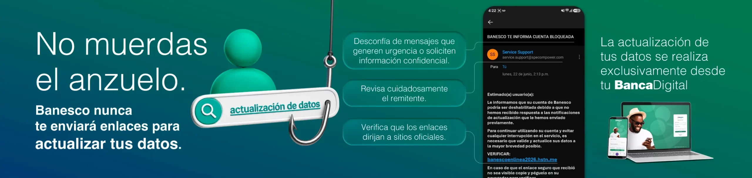 Phishing actualizacion de datos